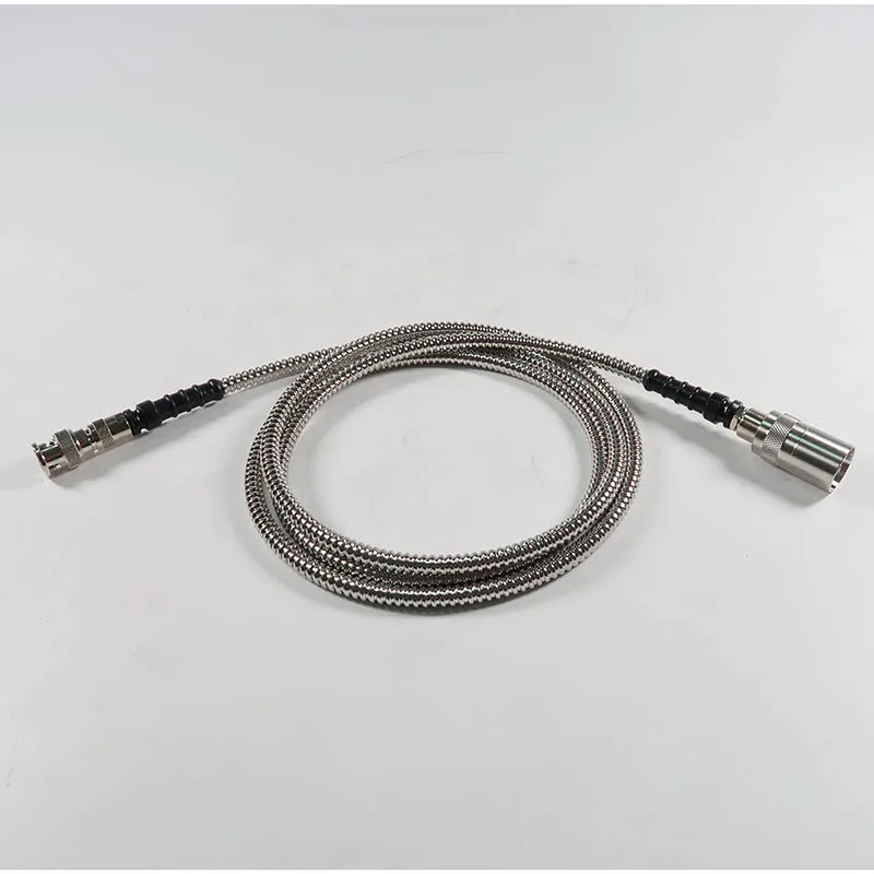 compatible with  Panametrics BCU-58-6 Armored stainless steel ultrasonic cable TMTeck-made  BNC to UHF cable  for flaw detector