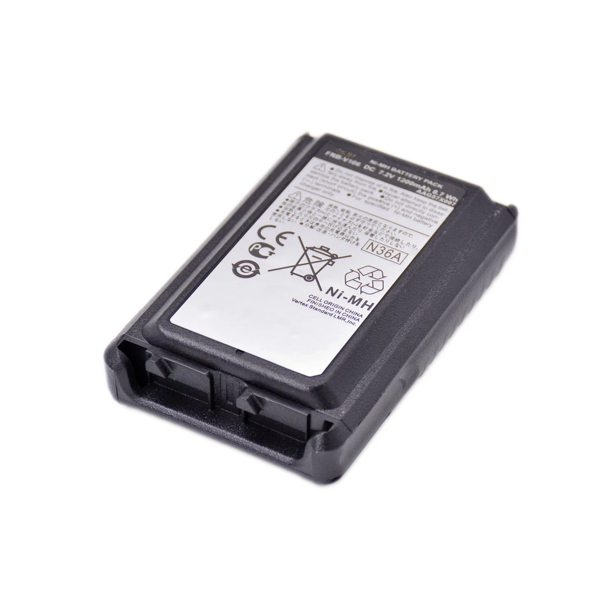 FNBV106 Batteria NI-MH 8.7Wh 1200mAh DC7.2V per Yaesu Vertex Standard VX231 VX230 VX231L VX228 Accessorio radioamatore