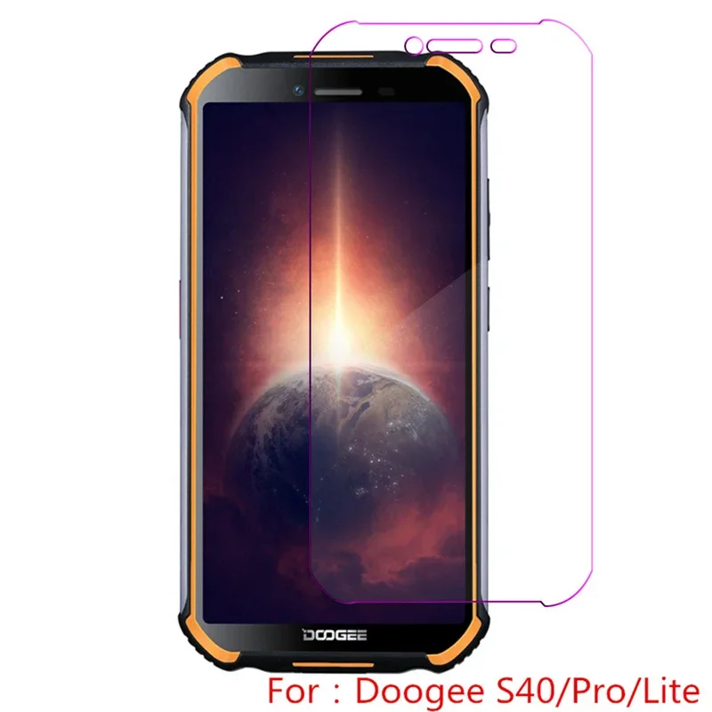 Full Cover Screen Protector For Doogee S40 Pro S40Pro Tempered Glass For Doogee S40 Lite Glass S40Lite Anti Scratchs Waterproof