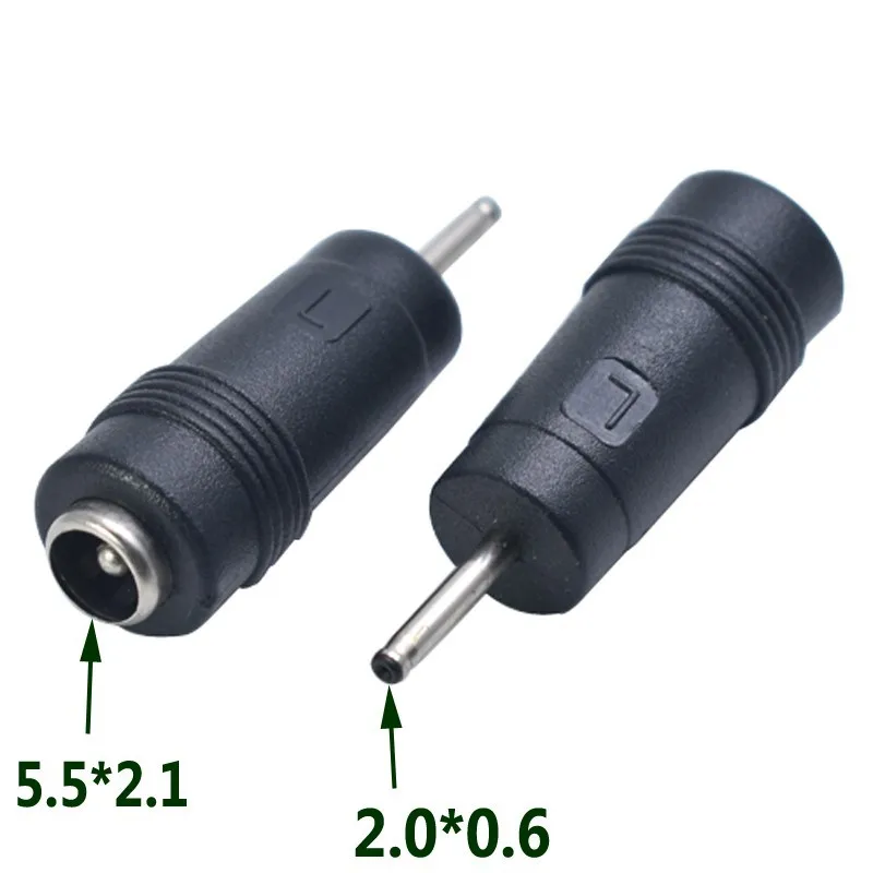 DC Power Male to Female Adapter 5.5*2.1mm female Jack to 7.4*5.0 mm 40*135mm 35*135mm converter Plug Charge Convertor Adapter