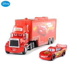 Disney Pixar Cars 3 Die Cast Model Toy para Crianças, Relâmpago McQueen, Jackson Storm, Cavalo de Dez Letras, Mac Tio Caminhão, Presente