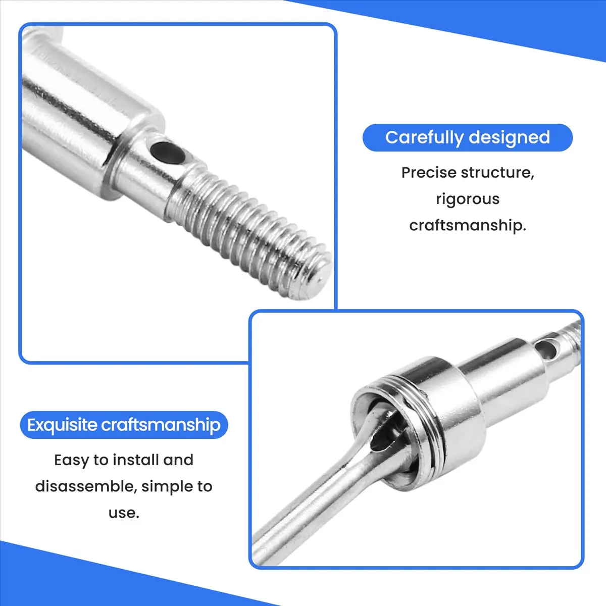 doyme Front and Rear Drive Shaft CVD Dogbone Kits Set for 1/16 SCY Brushless 16101 16102 16103 Pro 201 16101-6312