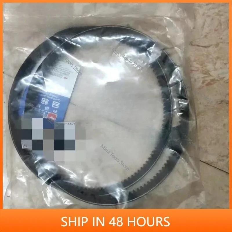 wheeled excavator accessories, engine air conditioner belt, generator fan belt