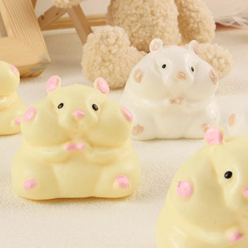 1PC シリコーンピンチ減圧小道具かわいいハムスタースクイーズおもちゃ TPR そわそわ感覚おもちゃ子供大人のギフト