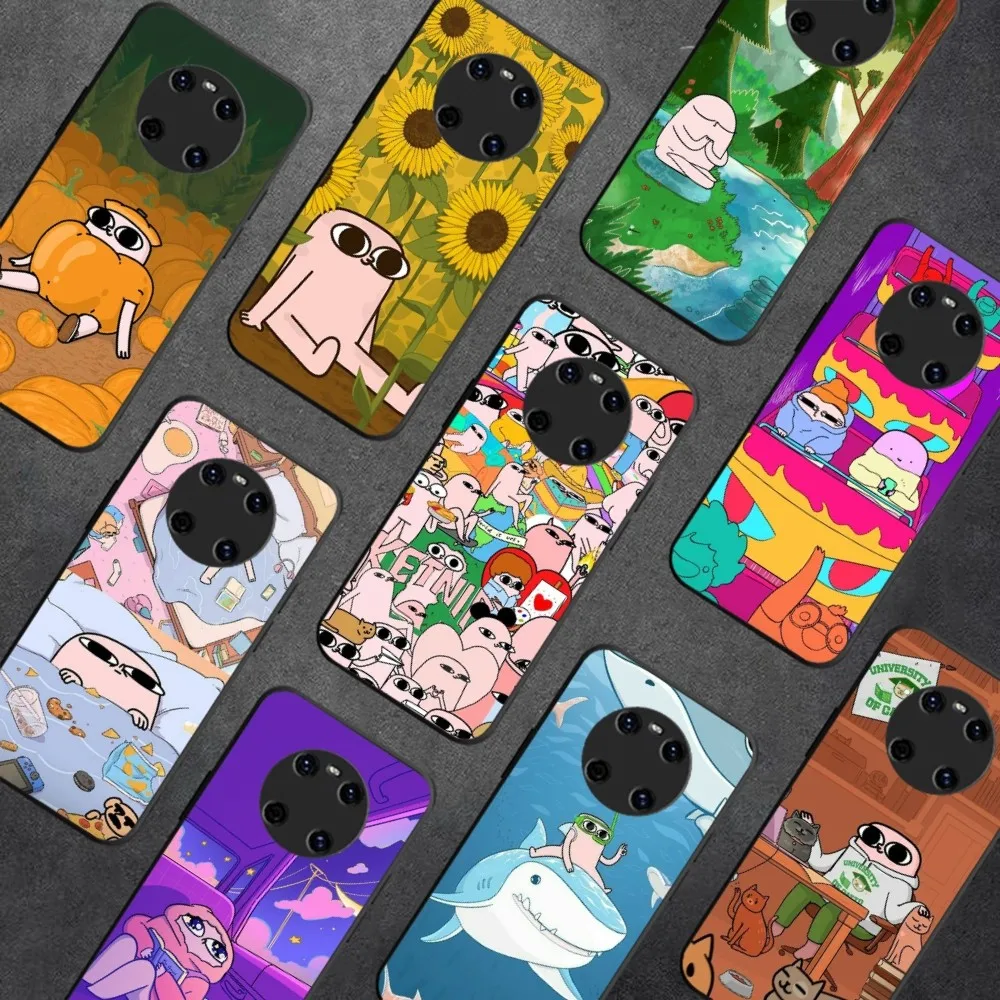 Cute Funny Cartoon Ketnipz Phone Case For Huawei Y9 6 7 5 Prime Enjoy 7s 7 8 plus 7a 9e 9plus 8E Lite Psmart Shell