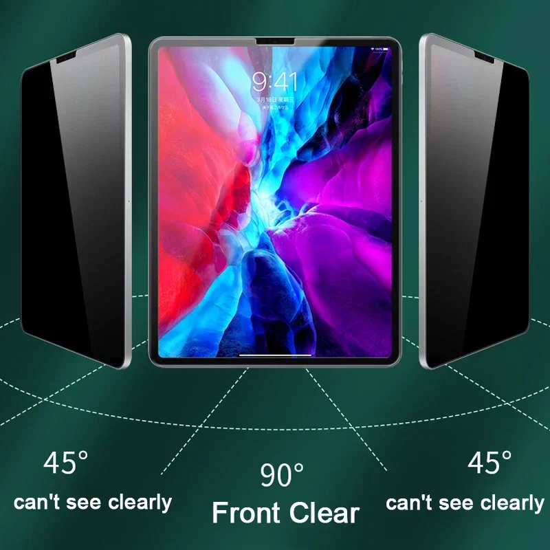 For IPad 12th 2026 11 inch Privacy Anti-spy Film Air8 11 inch M3 M4 iPad Pro 11/13 iPad Air 11/13 11 inch A16 2025 Anti Glare