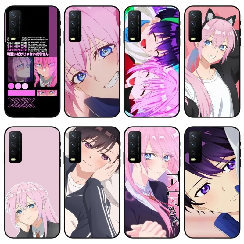 Shikimori Izumi Mobile Cell Phone Case for VIVO Y95 Y93 Y31 Y20 V19 V17 V15 Pro X60 NEX Black Soft Phone Cover Funda