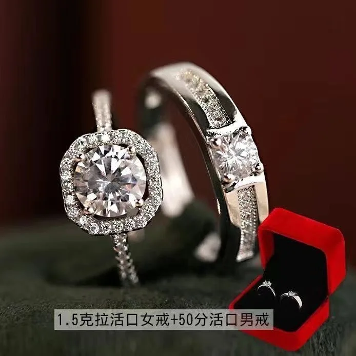 Elegant adjustable open-ring featuring zircon stones in star-shaped setting water-drop motif minimalist fashion design suitable