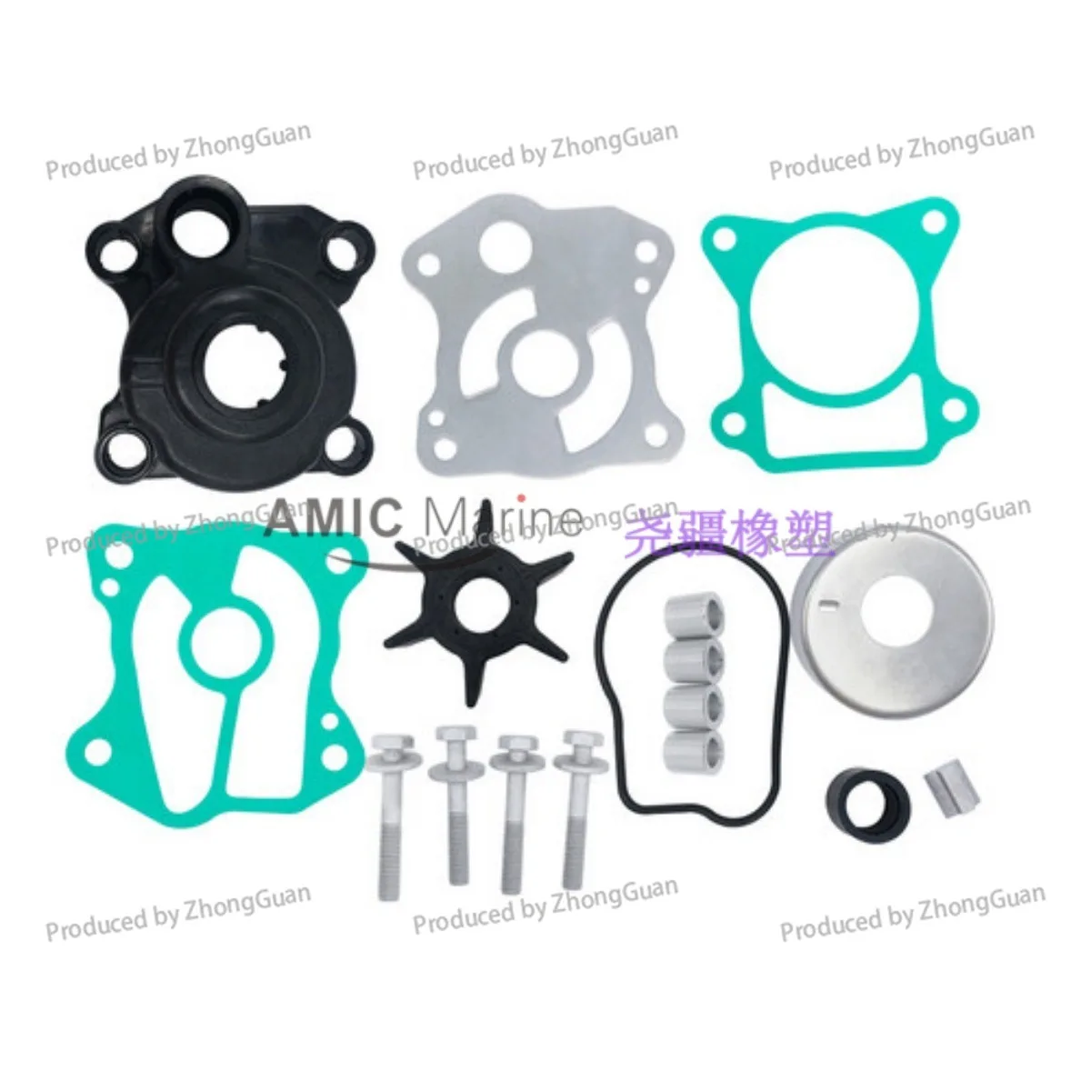 Outboard Impeller Repair Kit for Honda 35 40 45 50 Hp 06193-zv5-020