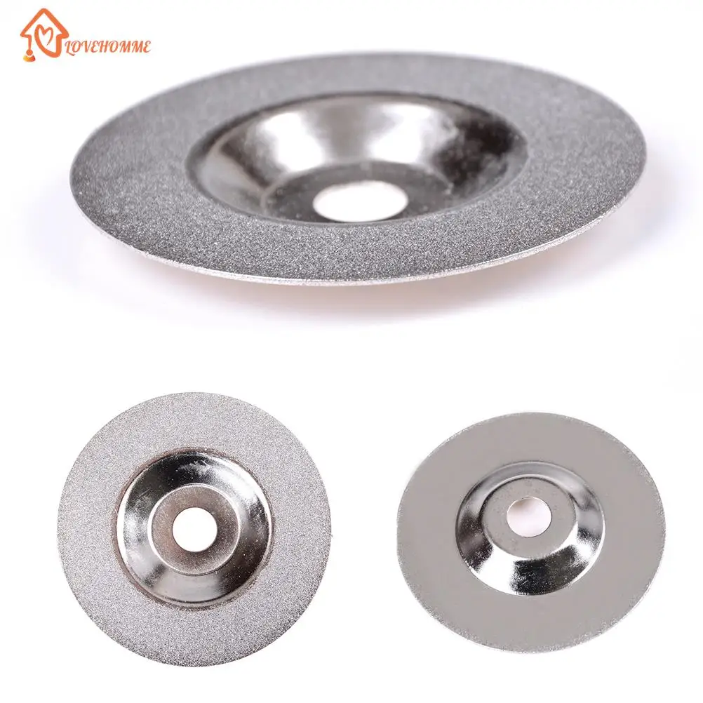 

1PC 100mm Diamond coated Grinding Polishing Grind Disc Saw Blade Rotary Wheel Silver Tone Wholesale Low Price