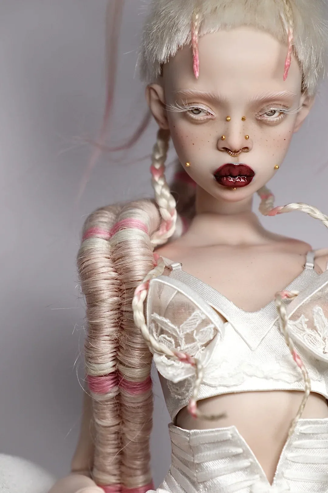 새로운 SD BJD 인형 1/4 포포비 자매 올빼미 모델 섬세한 메이크업 가동 관절 인형 새 장난감 재고 있음