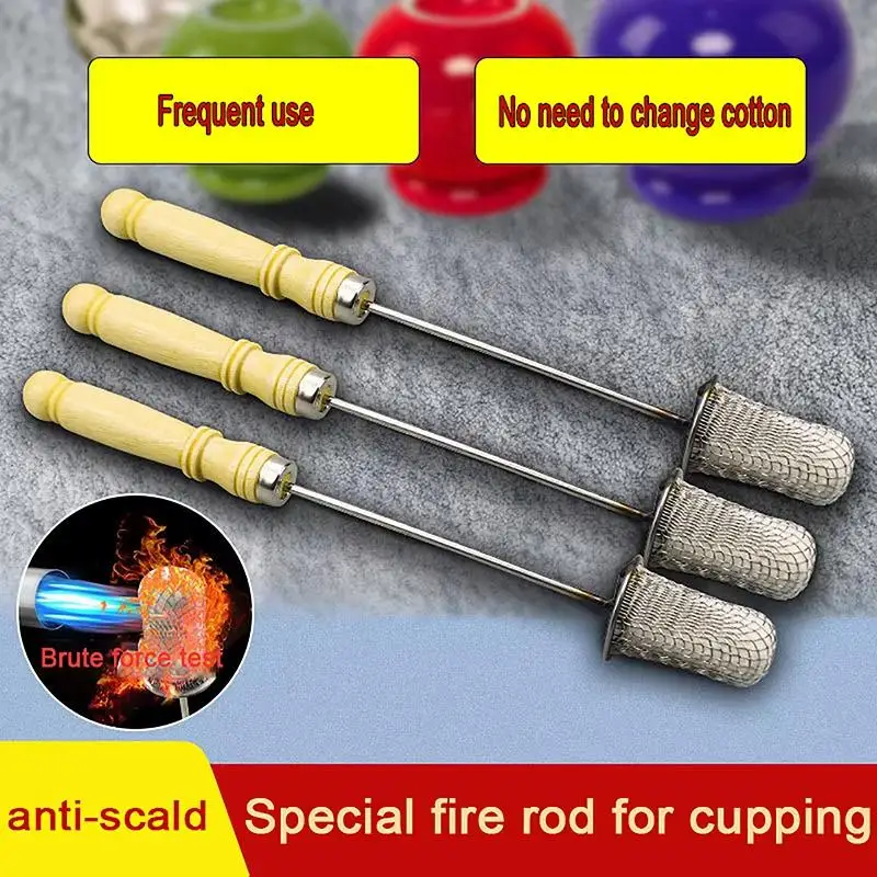 Cupping Ignition Stick Massaging Supplies Cotton Core Igniter Massage Fire Rods Tools Traditional Chinese Medicine Accessories