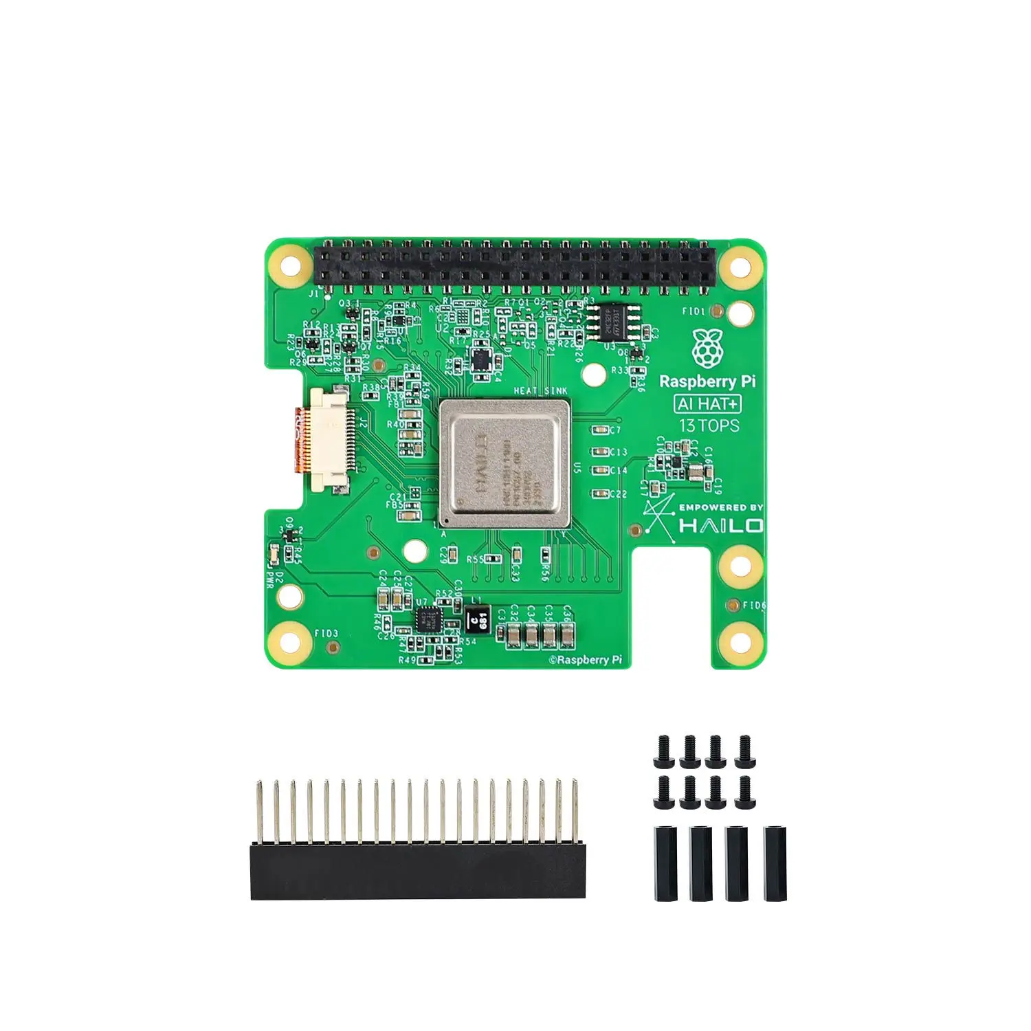 Hailo 8/8L AI Acceleration Module 13Tops/26Tops DIY Electronic Kit