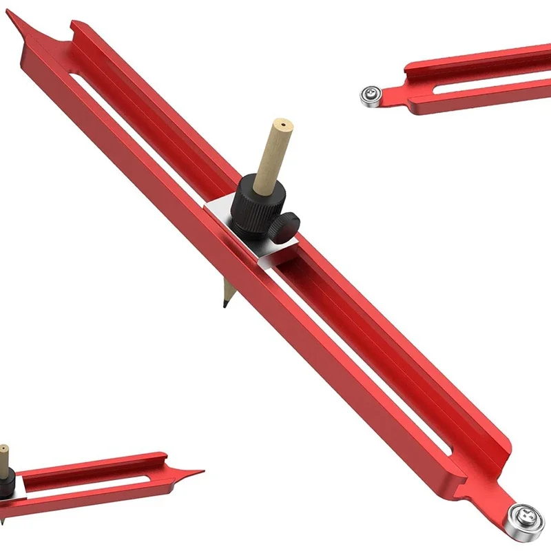 Nuovo profilo in metallo per tracciare righello calibro di contorno bloccaggio regolabile calibro di misurazione preciso duplicatore di profili strumento per la lavorazione del legno