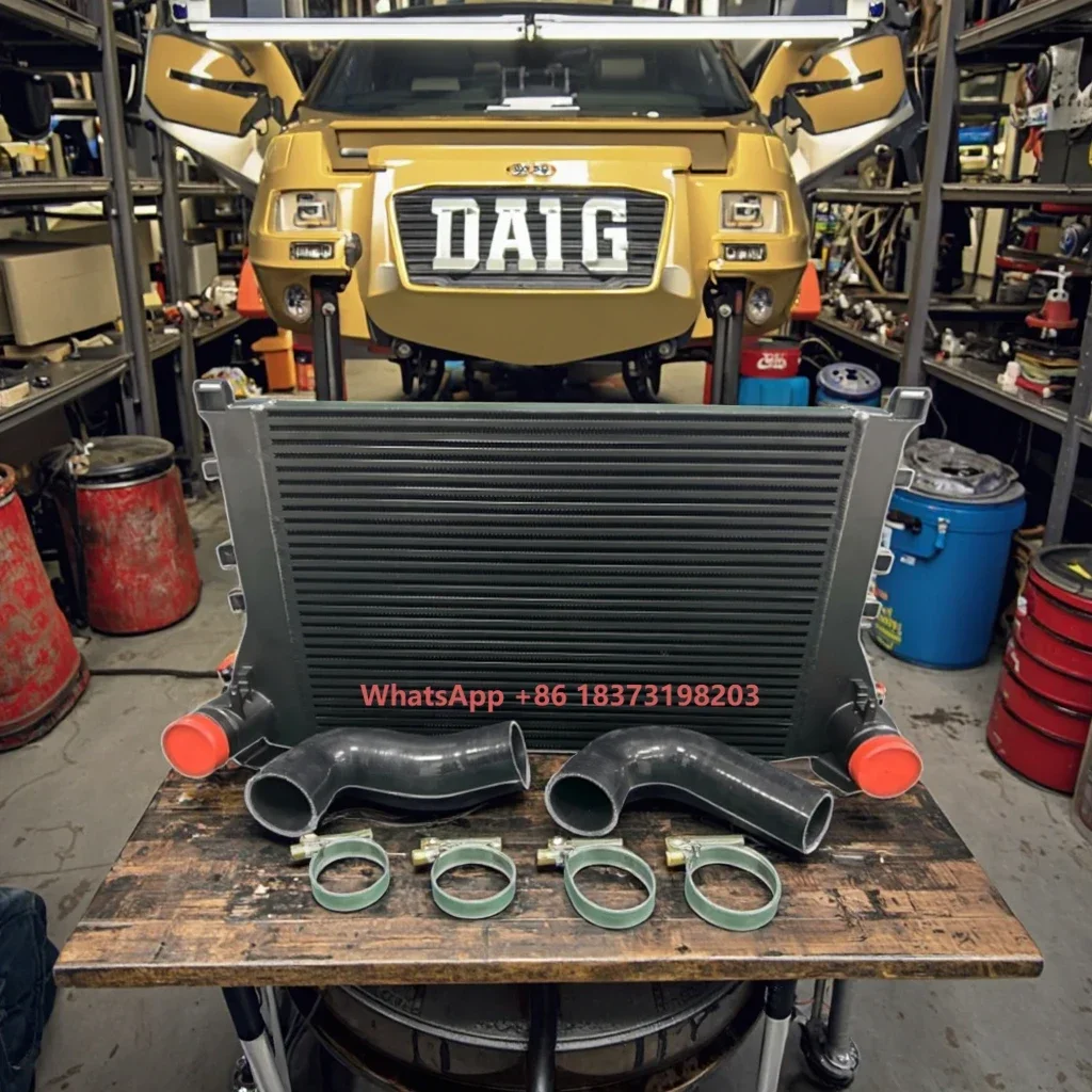 

Performance Intercooler Kit for VW Golf R MK8 GTI VAG 2.0 TSI EA888 Gen4 Engine Bar-plate Tube-fin Intercooler Heat Exchanger