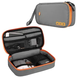 Data cable storage bag, electronic accessory storage bag, office supplies organization bag
