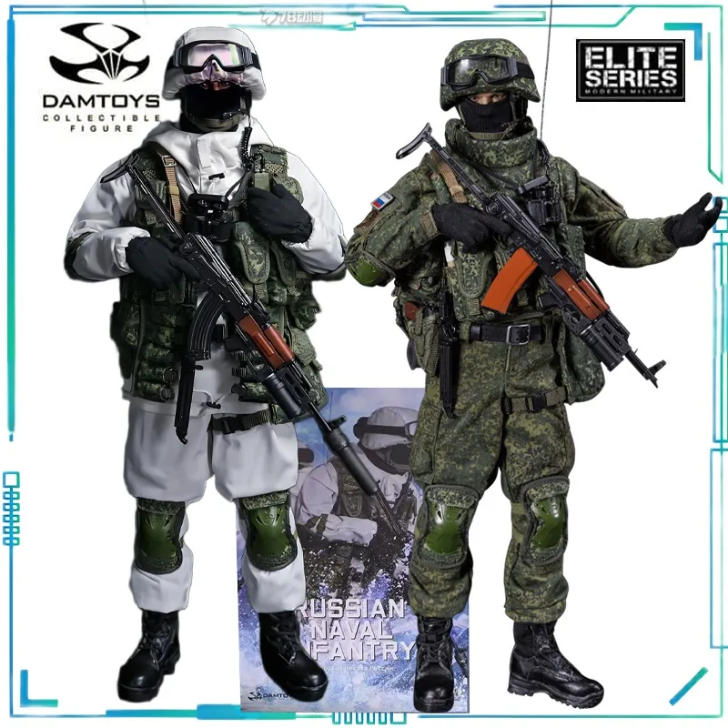 

DAMTOYS Original ELITE SERIES Series Russian Navy Infantry (Marine Corps) Movable Finished Product Model Soldiers Model Collect