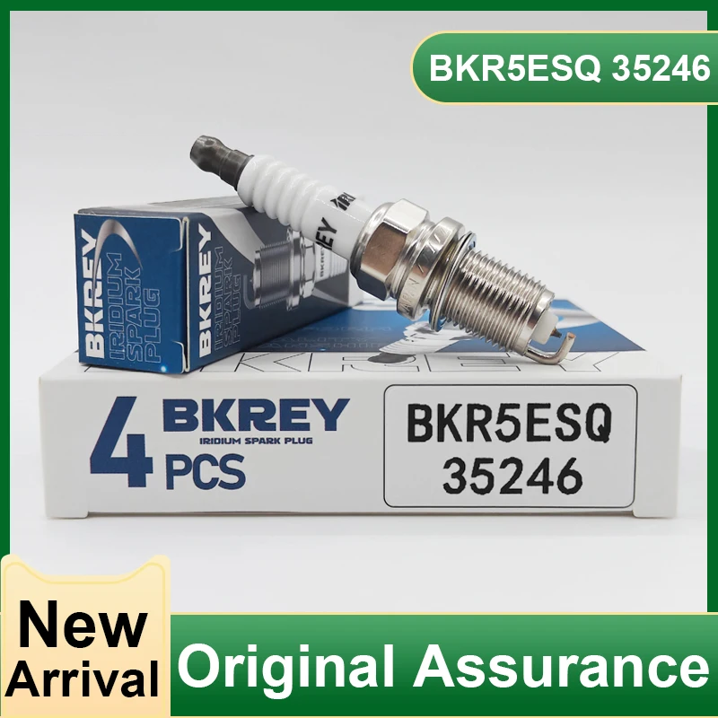 4 bujías de iridio BCPR5ES-11 3524 para Nissan, Toyota, Chevrolet Matiz M200 M250 1.0L, Daewoo Matiz, equivalente a BKR5ESQ 35246
