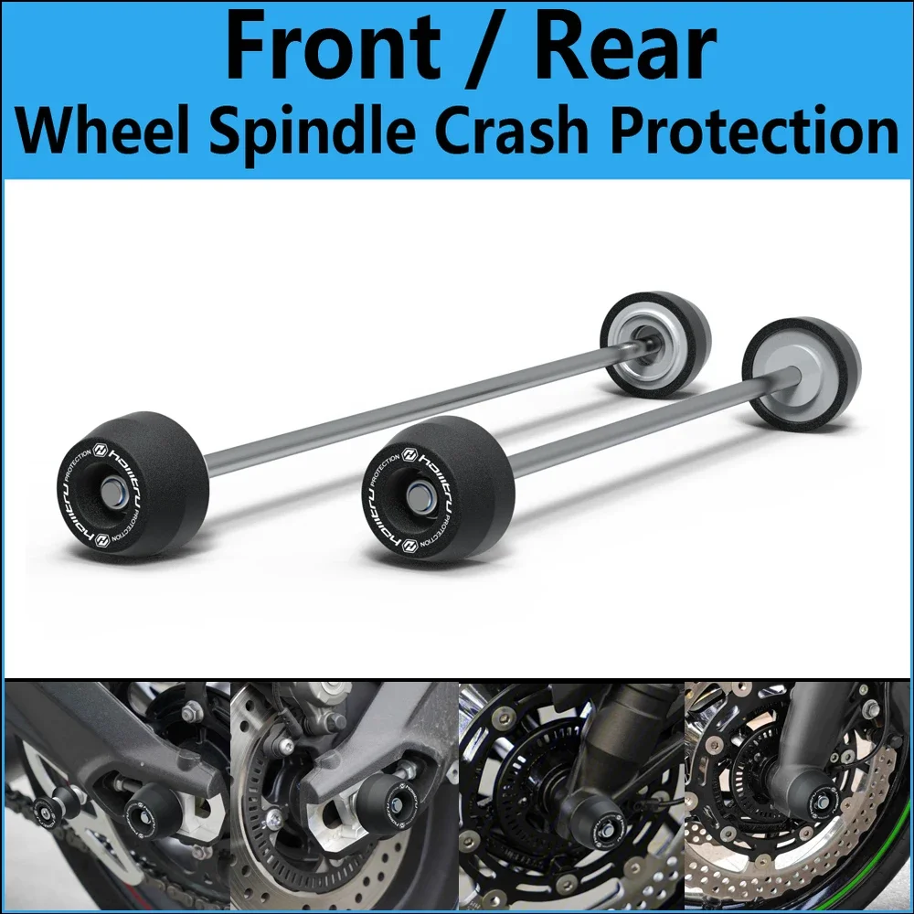 

Front Rear wheel Spindle Crash Protection For CFMOTO 800MT 2021-2023 800NK 2023-2024