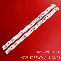 LED Backlight strip for K236WDD1 A4 4708-K236WD-A4113N01 K236WD8 TX-24GR300 L24HD21B 24LHA69K BN24H1012EEB BN24H1012 AT-24EA20PL