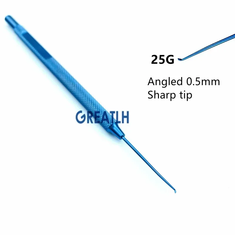 Ophthalmic Goniotomy knife Blades Titanium Angled 23G 25G  eye tools
