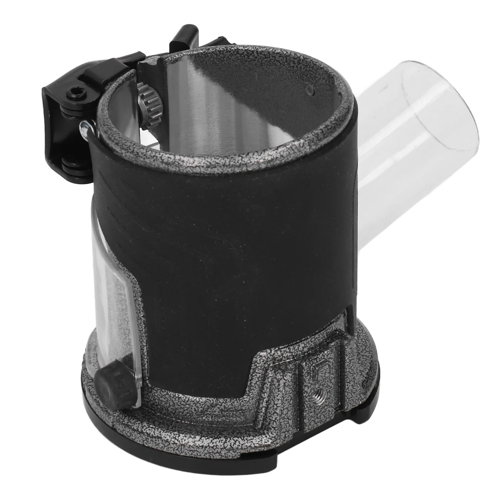 Trimming Machine Base Adjustable Aluminum Alloy Plunge Router Base with Dust Collection Cover