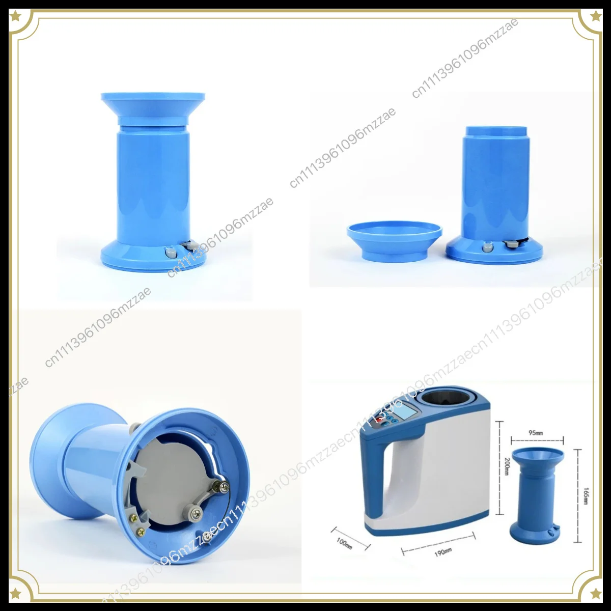 LDS-1G Moisture Meter Funnel External Power Supply, Grain, Corn and Wheat Moisture Meter Measuring Cup