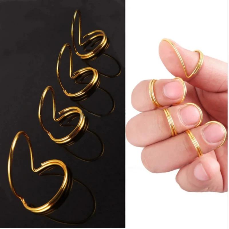 

4PCS/Set Guitar Picks Guitar Metal Picks Plectrum Thumb Finger Quick Adjust Guitar Pick Plectrums Bass