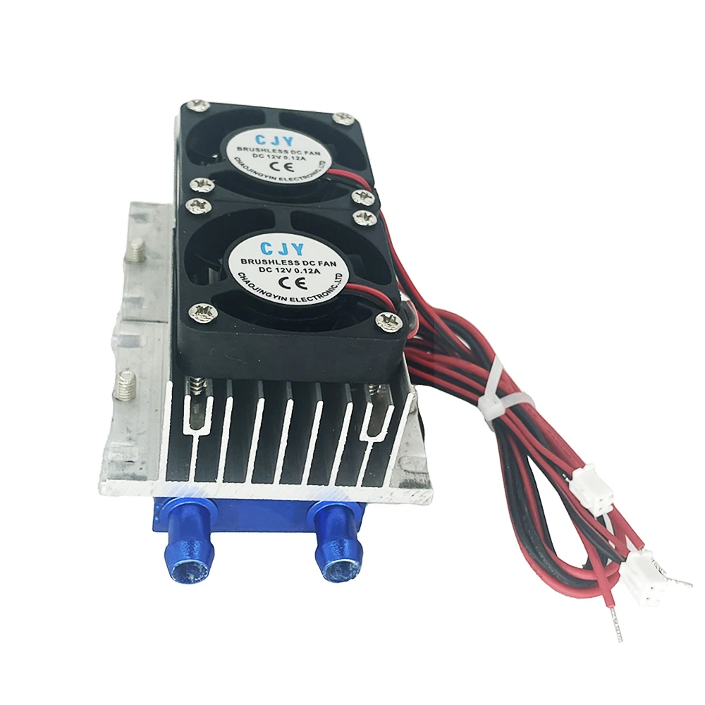 144W 12V Thermoelectric Peltier Cooler Semiconductor Air Conditioner Cooling System Temperature Refrigerator Cooling