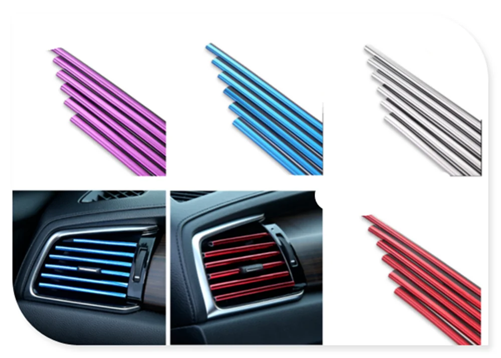 Auto parts air conditioner socket clip decorative strip for BMW all series 1 2 3 4 5 6 7 X E F-series E46 E90 X1