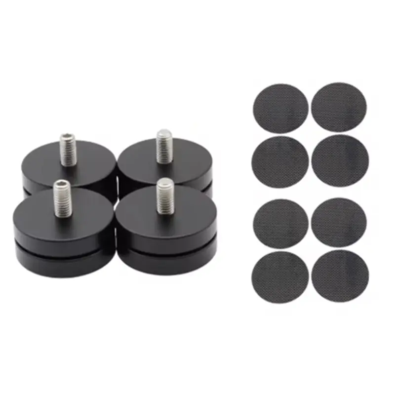 

A99E-4Pcs 45 мм M8 Алюминиевые амортизирующие подставки для аудиоусилителей, CD/DAC-плееров, колонок, высококачественные амортизирующие накладки для улучшения звука