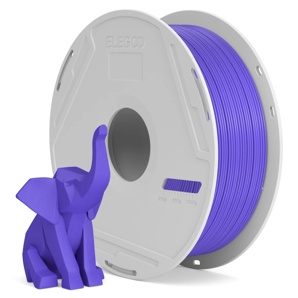 ELEGOO 1KG PLA Basic Filament do ponownego napełniania 1.75mm Czerwony, Filament do drukarek 3D Dla UE, USA, Niemiec i innych krajów — zdjęcie produktu 7