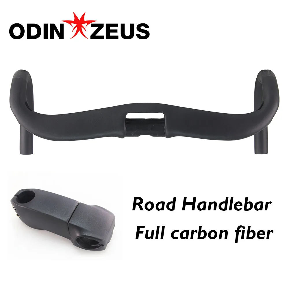 Odinzeus Road Bicycle Handlebar 7 Degree Stem 31.8mm For SLR 6/7/8 Frame Gasket Computer Stand Carbon Fiber Cycling Accessories