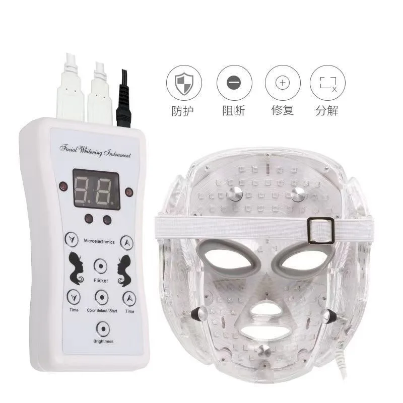LED face and neck mask (listing 5328), view 4