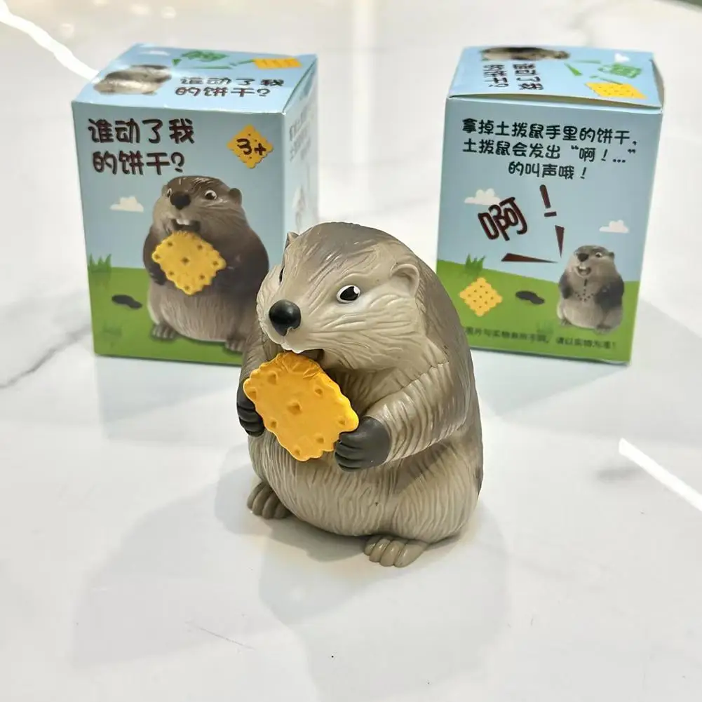 

Кричащий земляник Звуковые игрушки Хом'як Жир Симпатичные фигурки Игрушки Белка Изготовление игрушек Забавные шумы при захватывании печенья