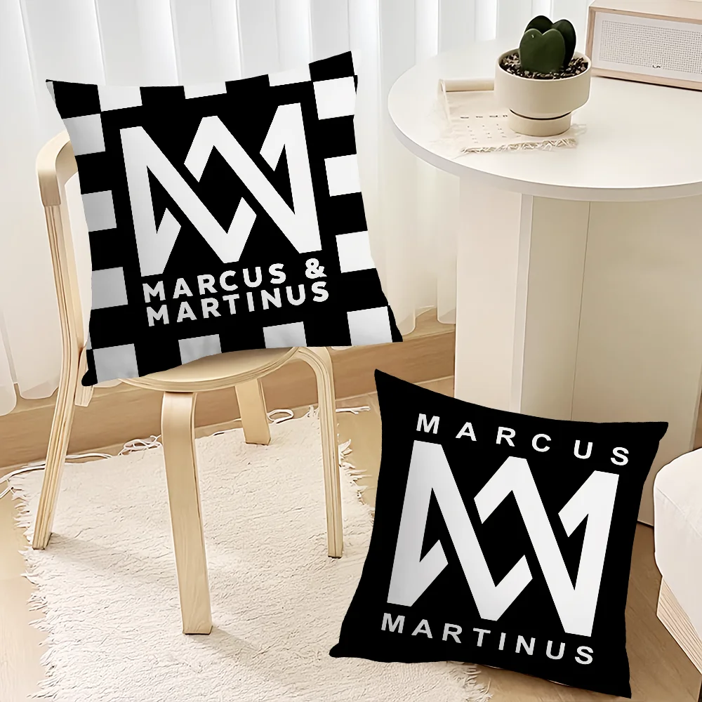 Immagine 6: Cantante Marcus e Martinus fodera per cuscino indimenticabile Soggiorno Testiera Cuscino per ufficio Camera da letto Divano Tempo di pisolino Federa per cuscino