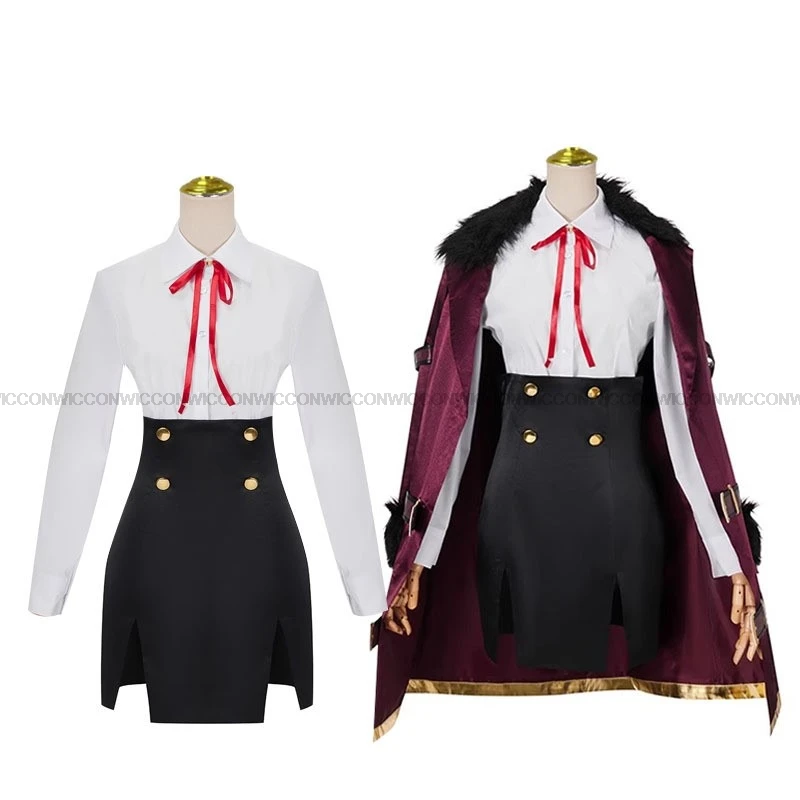 Azul Archive Rikuhachima Aru Cosplay Costume com Peruca para Mulheres, Uniforme de Jogo, Roupas de Festa, Cosplay, Cos
