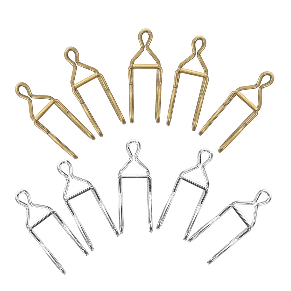 

50Pcs Pocket Watch Chain Parts Iron Clasps DIY Craft Accessories Durable Smooth Feel Safe Use Pocket Watch Chain Clasp