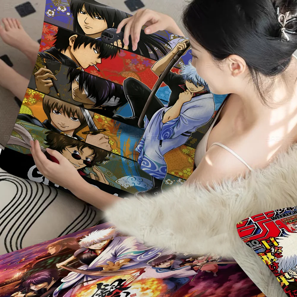 

Japanese Anime Gintama Pillowcase Toon Gift Cushion Cover Bedroom Home Sofa Chair Seat Decor Pillow Case