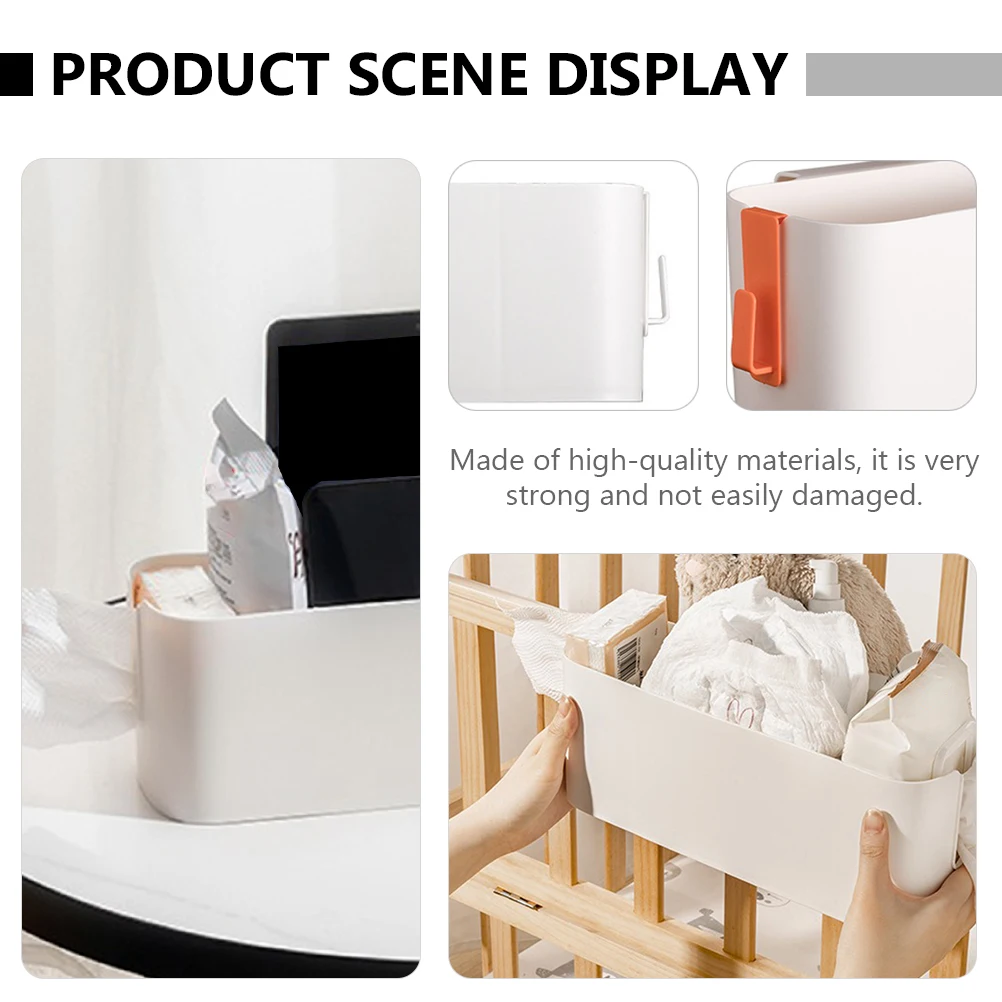 

Bedside Storage Box Sundries Holder Infant Products Nursing Bottle Container Child