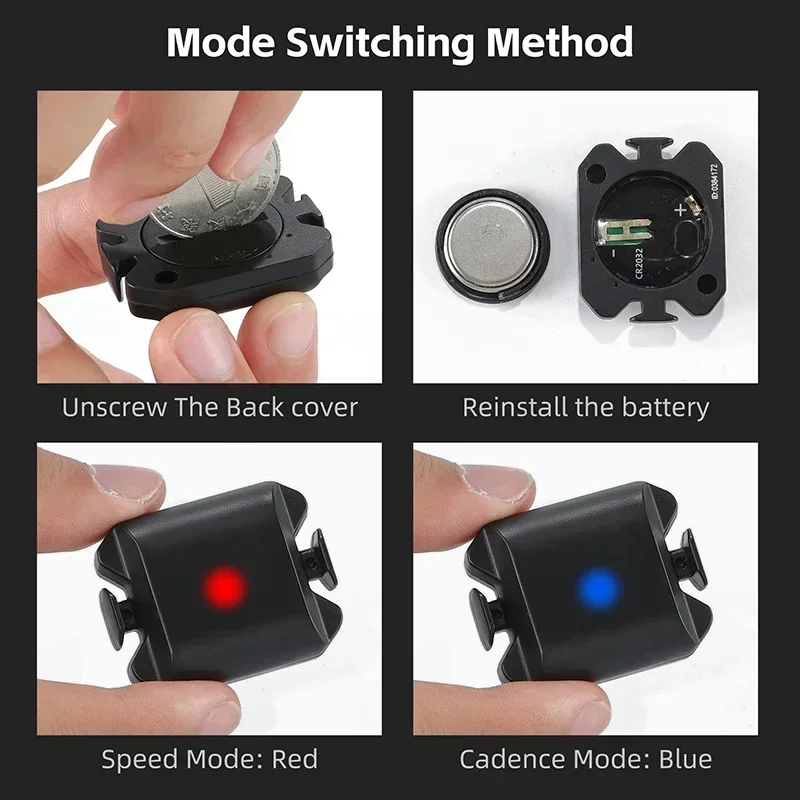 

WEST BIKING Велоспорт Датчик скорости вращения педалей ANT + Bluetooth Двухрежимный спидометр IP67 Водонепроницаемый Совместим с велосипедом GPS Compuer