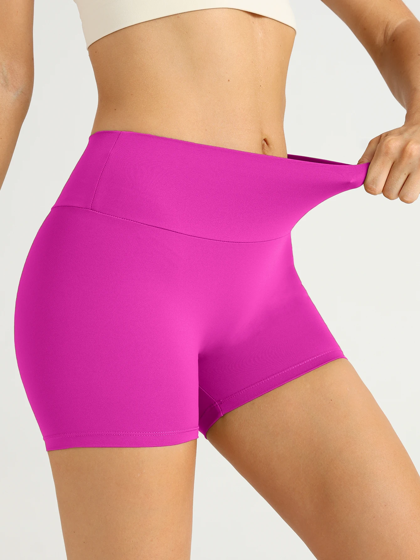 Women's High Waist Sexy Butt Gym Shorts High Strength Elasticity Quick Dry Comfort Cycling Fitness Leisure Training Yoga Shorts