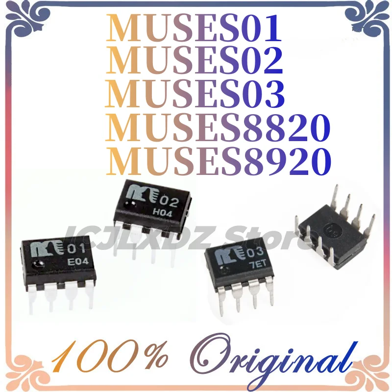 1pcs/lot Original New MUSES02 02 / MUSES01 01 / MUSES8820 8820 MUSES03 03 /MUSES8920 8920 DIP-8 in stock