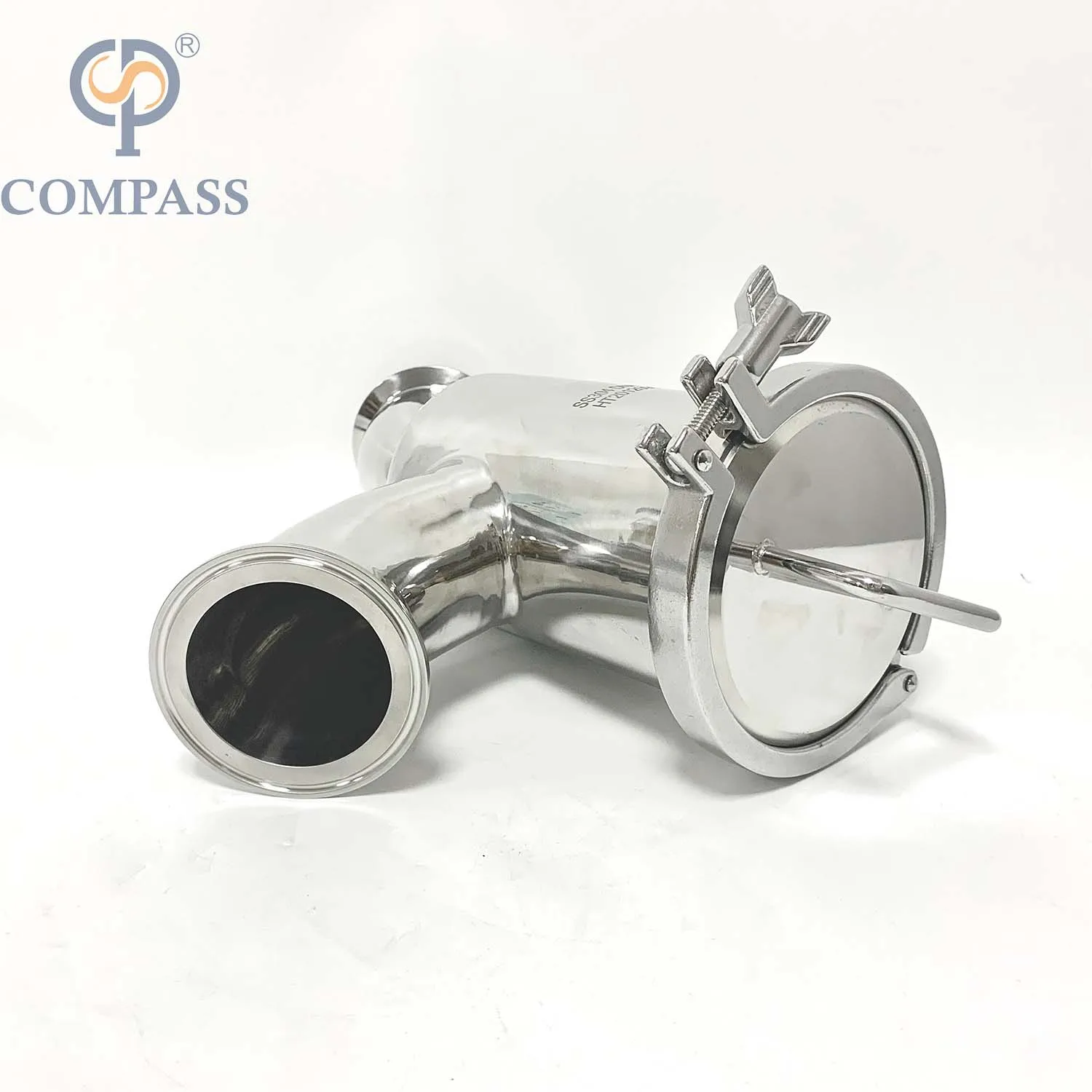 인기 판매 DN80 3인치 76.2MM 위생 스테인리스 스틸 용접 유니온 시트 글라스 (식품용)