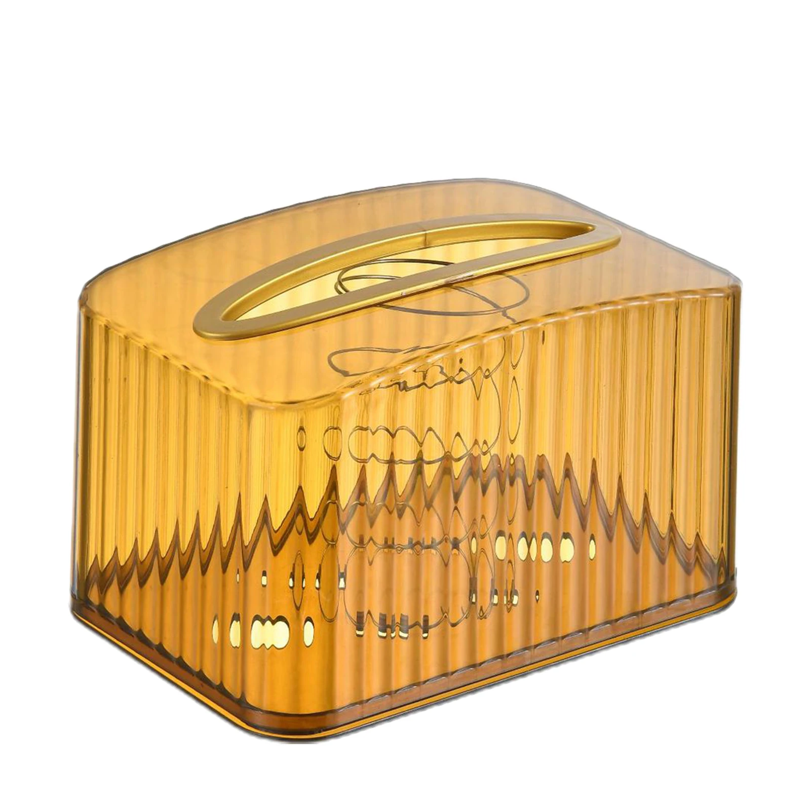 

Creative Spring Tissue Storage Box Transparent Toilet Paper Organizer For Home