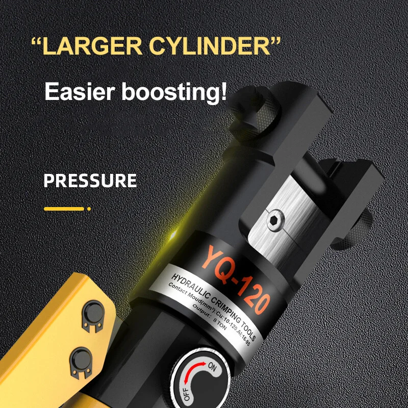 Manual Hydraulic Tool Anti Theft Manual Quick Crimping Pliers Copper Aluminum Nose Crimping pliers Portable Cable Crimping Tool