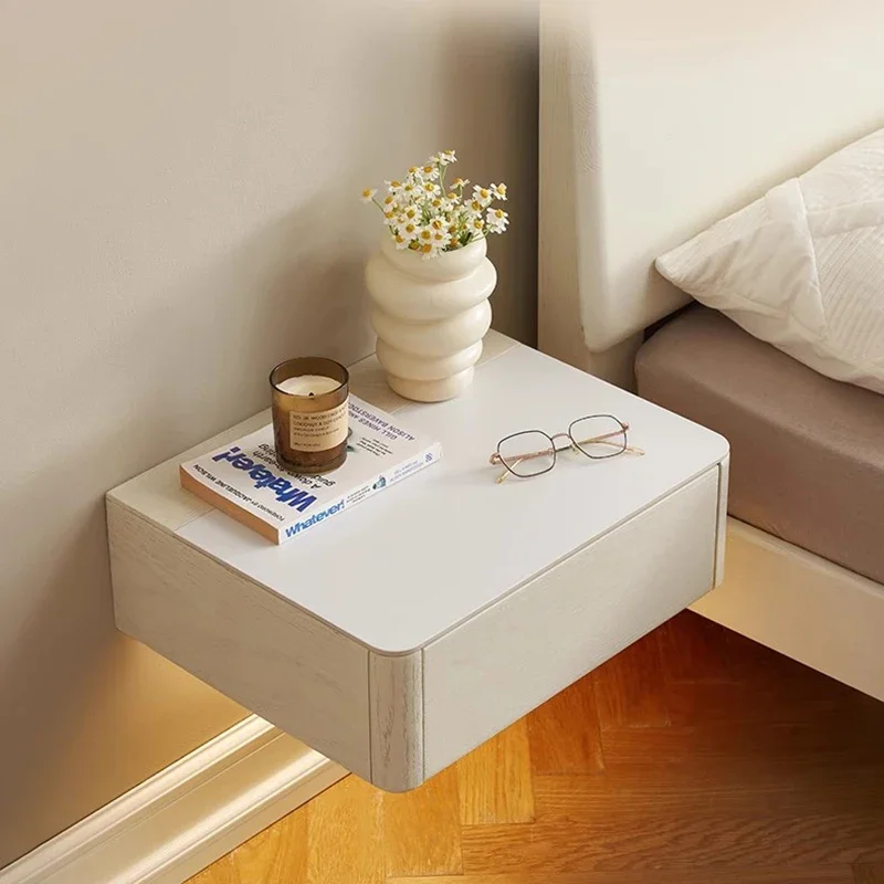 Bedroom Storage Side Table Bed Room End Tables Bedside Hanging Bedside Bookcase Cabinet Locker Design Nordic Night Gamer Design