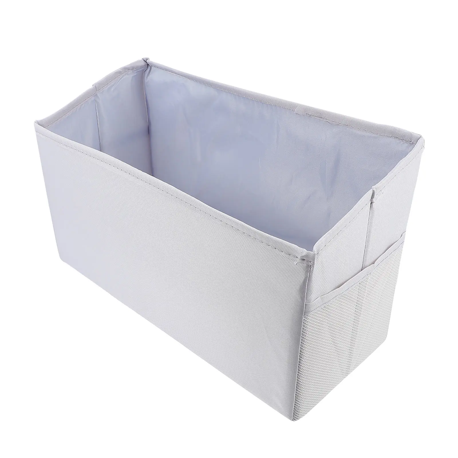 

Large Capacity Bedside Hanging Storage Organizer Bag Bed Rail Dormitory Sofa Car Strong Paperboard Support Hanging Pouch