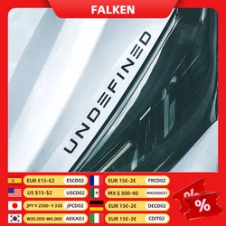 Multi-size Car Stickers Vinyl Waterproof Personalized Letters Car Decoration Accessories Non-fading Decals