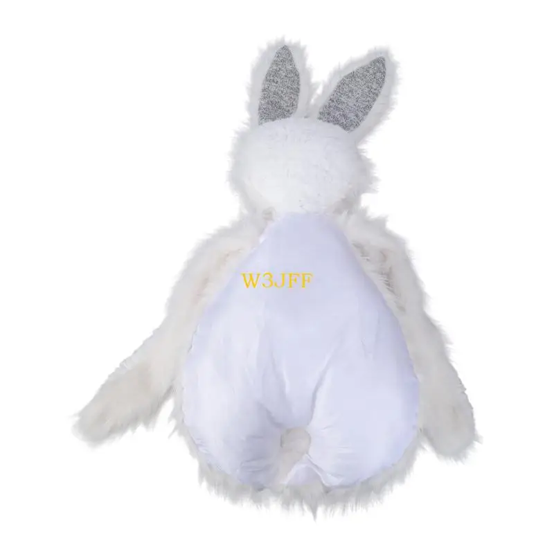 W3JF الطفل رومبير أرنب الأذن قبعة دمية التصوير يشكلون وسادة الوليد دش هدية #2